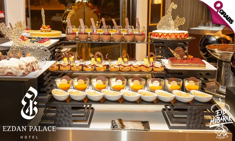 Lunch OR Dinner Eid Buffet + Pool Access at Ezdan Palace Hotel!